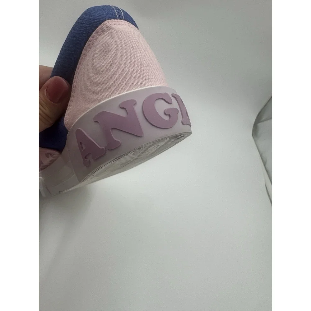 Women's‎ Disney Stitch and Angel Low Top Slip on Sneaker, Sizes 9.5